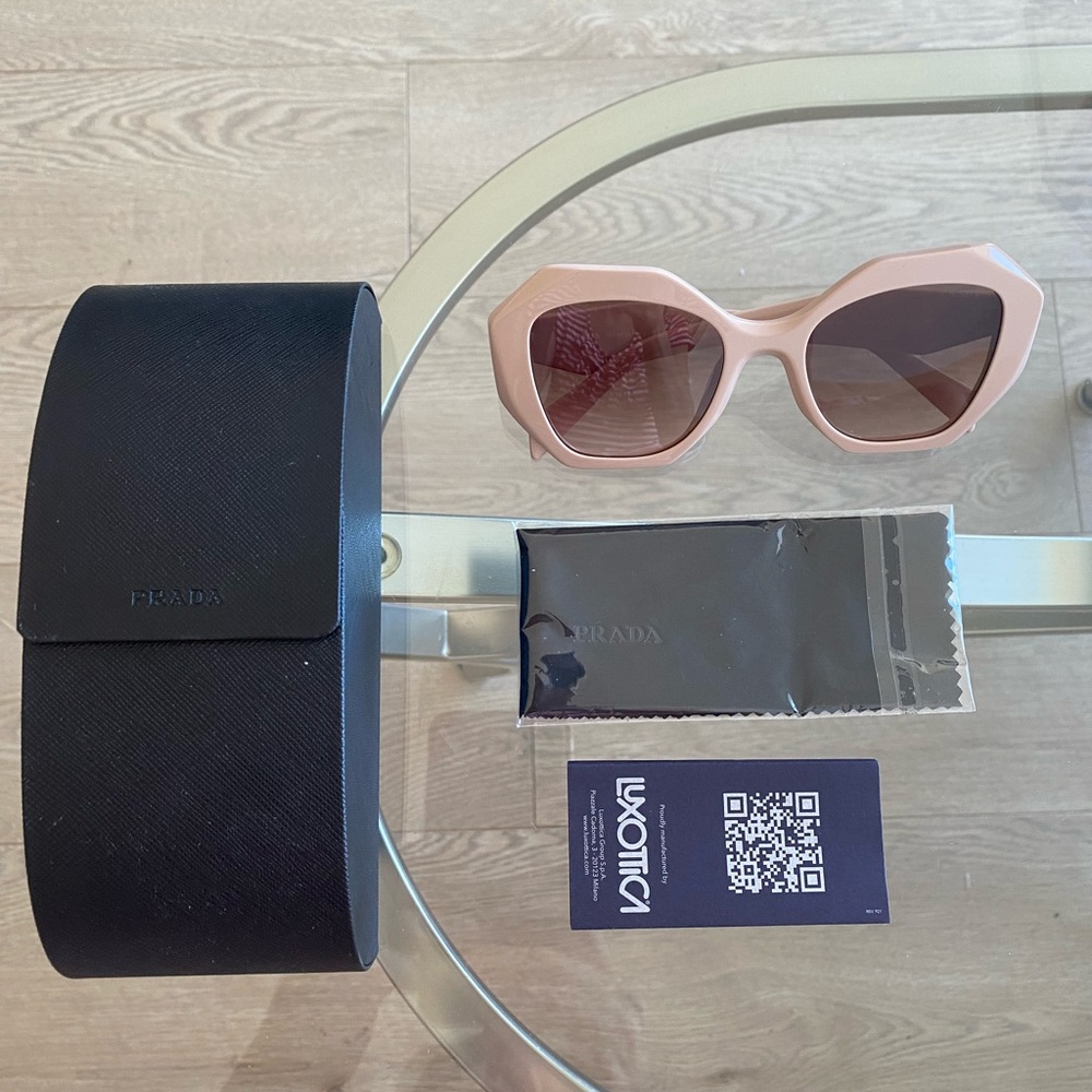 SOLD  “PRADA” PR16WS Sunglasses Geometric Fashion-Forward Design